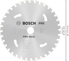 Pilový kotouč PRO Steel cordless pro akumulátorovou okružní pilu, 173 × 1,6 × 20 mm