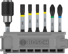 Sada PRO Impact Set s držákem bitů Quick Change a indexem Pick and Click, PH2, PZ2, T15, T20, T25, T30, QC BH, 50 mm, 8ks