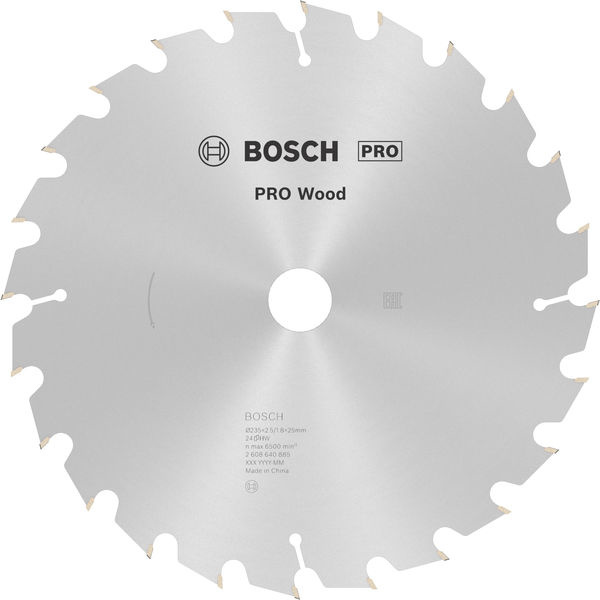 Pilový kotouč PRO Wood pro okružní pilu, 235 × 2,5 × 25 mm