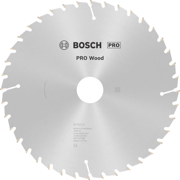 Pilový kotouč PRO Wood pro okružní pilu, 235 × 2,5 × 35 mm