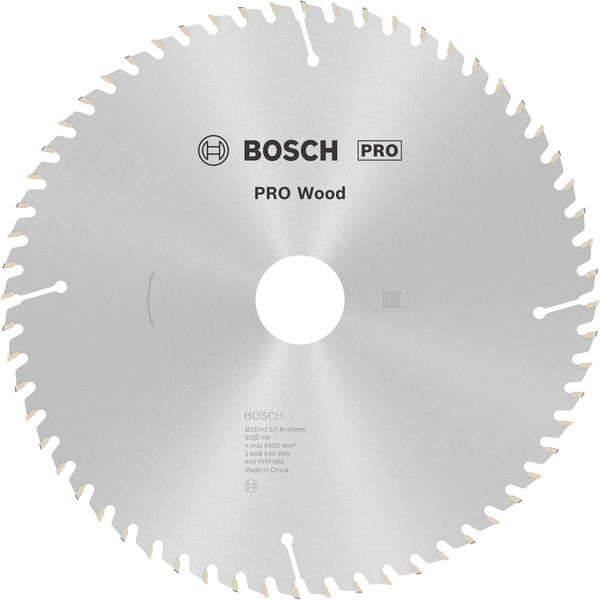 Pilový kotouč PRO Wood pro okružní pilu, 235 × 2,5 × 35 mm