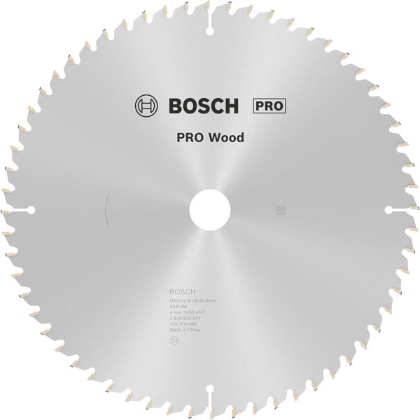 Pilový kotouč PRO Wood pro okružní pilu, 305 × 2,8 × 25,4 mm