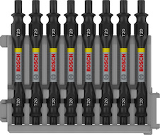 Oboustranný bit PRO Impact pro Pick and Click, T20, 65 mm, 8 ks
