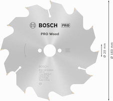 Pilový kotouč PRO Wood pro okružní pilu, 160 × 1,8 × 20 mm, T12