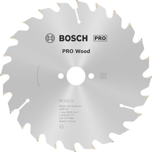 Pilový kotouč PRO Wood pro okružní pilu, 160 × 1,8 × 20 mm, T24