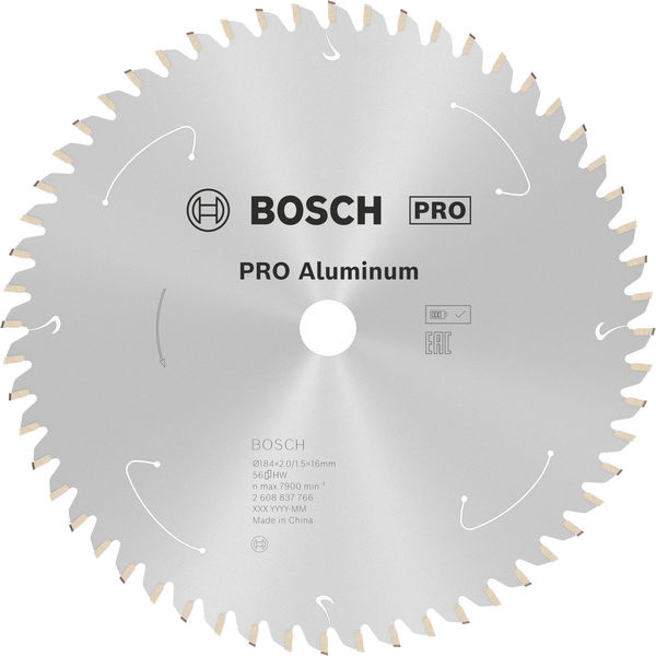 Pilový kotouč PRO Aluminium cordless pro akumulátorovou okružní pilu, 184 × 2 × 16 mm