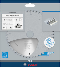 Pilový kotouč PRO Aluminium cordless pro akumulátorovou okružní pilu, 165 × 1,8 × 20 mm