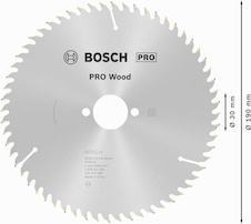 Pilový kotouč PRO Wood pro okružní pilu, 190 × 2,6 × 30 mm, T60