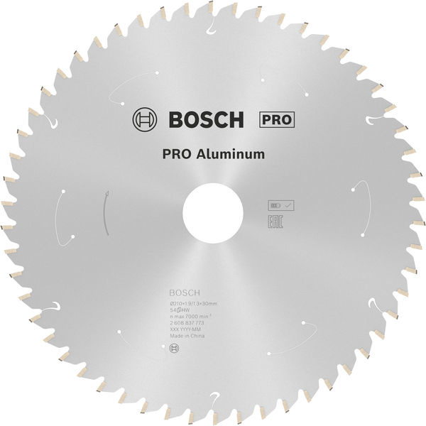 Pilový kotouč PRO Aluminium cordless pro akumulátorovou okružní pilu, 210 × 1,9 × 30 mm