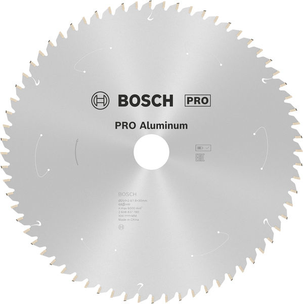 Pilový kotouč PRO Aluminium cordless pro akumulátorovou okružní pilu, 254 × 2,4 × 30 mm