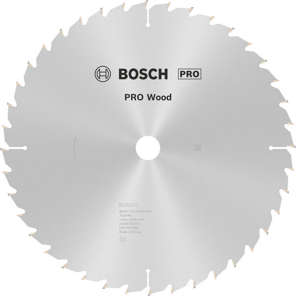 Pilový kotouč PRO Wood pro okružní pilu, 305 × 2,5 × 25 mm