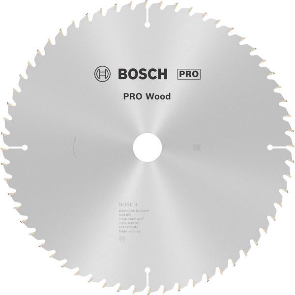 Pilový kotouč PRO Wood pro okružní pilu, 305 × 2,5 × 30 mm