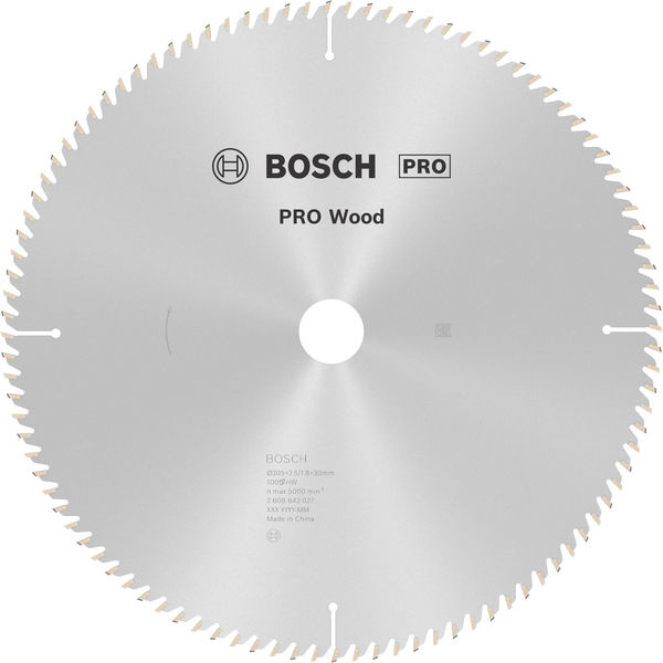 Pilový kotouč PRO Wood pro okružní pilu, 305 × 2,5 × 30 mm