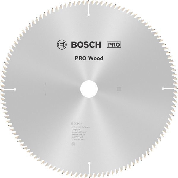 Pilový kotouč PRO Wood pro okružní pilu, 305 × 2,5 × 30 mm