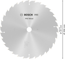 Pilový kotouč PRO Wood pro okružní pilu, 356 × 3,2 × 30 mm