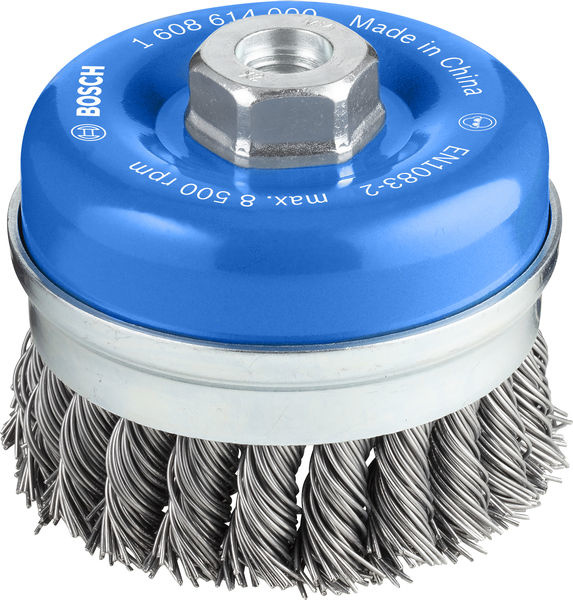 Hrncový kartáč PRO Metal heavy, 90 × 0,8 mm, závit