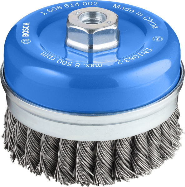 Hrncový kartáč PRO Metal heavy, 100 × 0,8 mm, závit