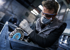 Drátěný kartáč PRO Metal heavy, 115 × 0,5 mm, závit