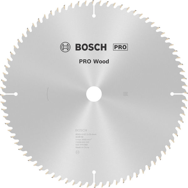 Pilový kotouč PRO Wood pro okružní pilu, 305 × 3 × 25,4 mm