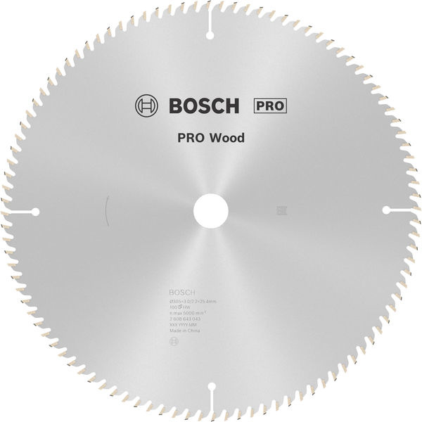 Pilový kotouč PRO Wood pro okružní pilu, 305 × 3 × 25,4 mm
