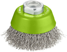Hrncový kartáč PRO Stainless Steel clean, 65 × 0,3 mm, závit