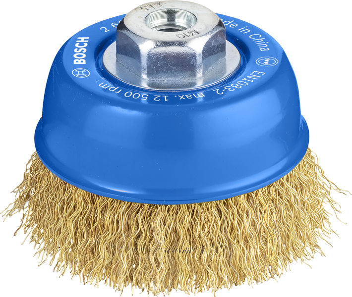 Hrncový kartáč PRO Metal clean, 75 × 0,3 mm, závit