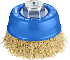 Hrncový kartáč PRO Metal clean, 75 × 0,3 mm, závit
