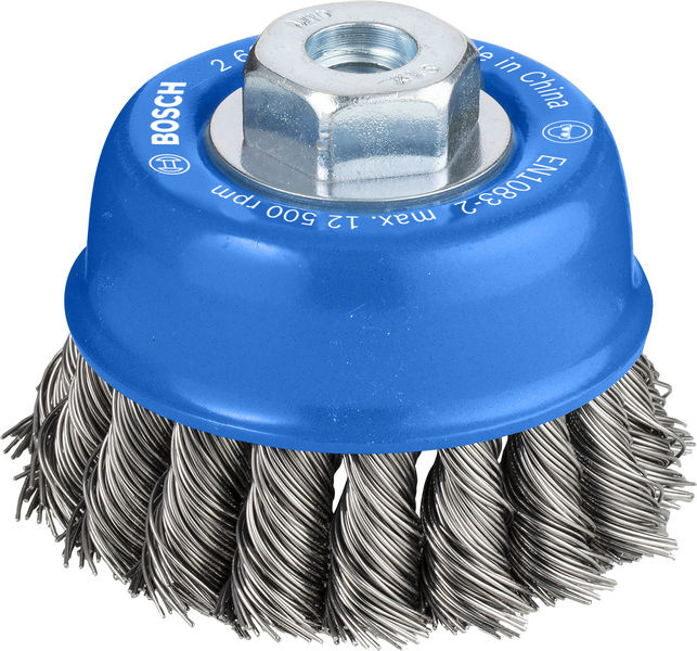 Hrncový kartáč PRO Metal heavy, 75 × 0,5 mm, závit