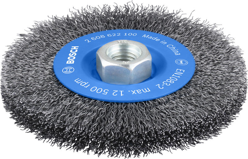 Drátěný kartáč PRO Metal clean, 115 × 0,3 mm, závit