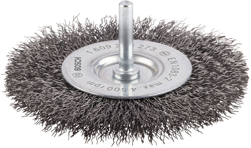 Drátěný kartáč PRO Metal clean, rovná stopka, 100 × 0,3 mm