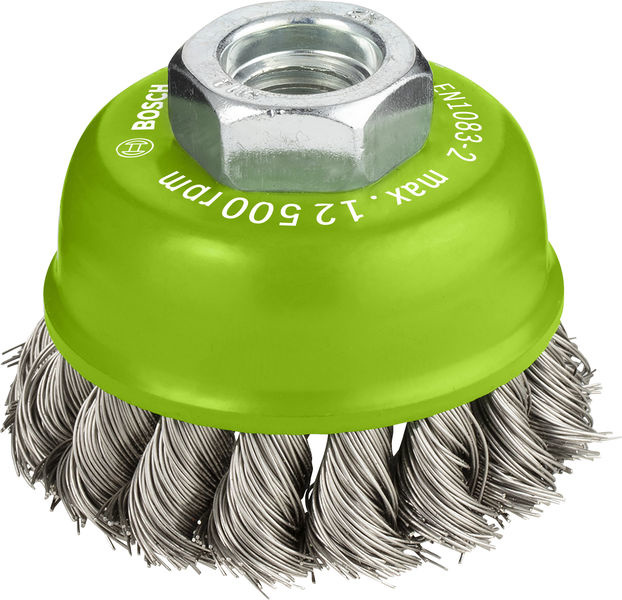 Hrncový kartáč PRO Stainless Steel heavy, 65 × 0,35 mm, závit