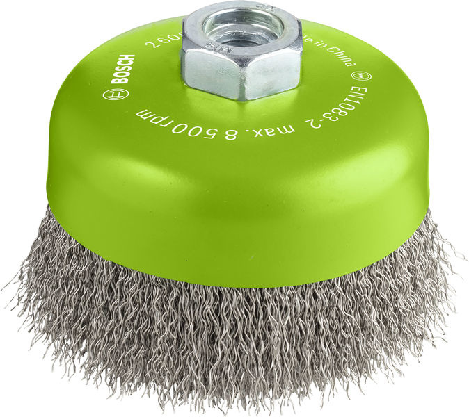 Hrncový kartáč PRO Stainless Steel clean, 100 × 0,3 mm, závit