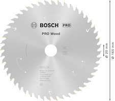 Pilový kotouč PRO Wood cordless pro akumulátorovou okružní pilu, 165 × 1,5 × 20 mm, T48