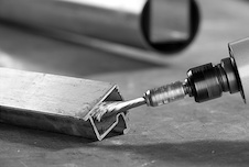 Štětcový kartáč PRO Metal heavy, rovná stopka, 10 × 0,35 mm