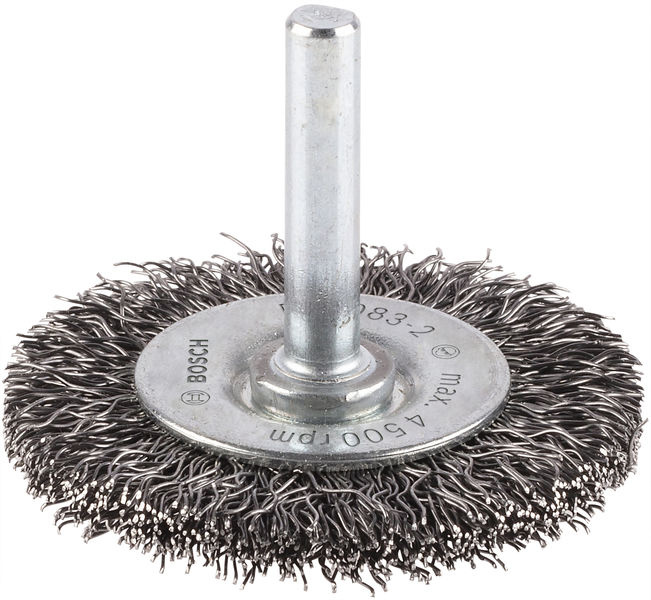 Drátěný kartáč PRO Metal clean, rovná stopka, 50 × 0,3 mm