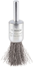 Štětcový kartáč PRO Metal clean, rovná stopka, 15 × 0,2 mm