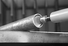 Štětcový kartáč PRO Metal clean, rovná stopka, 15 × 0,2 mm
