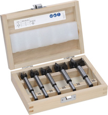 Sada sukovníků na závěsy EXPERT Laminated Wood, 15; 20; 25; 30; 35 × 60 × 90 mm, 5 ks