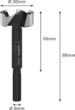 Sada Forstnerových vrtáků EXPERT Wood, 30 mm