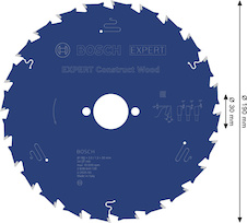 Pilový kotouč EXPERT Construct Wood, 190 × 2/1,3 × 30 mm, T24