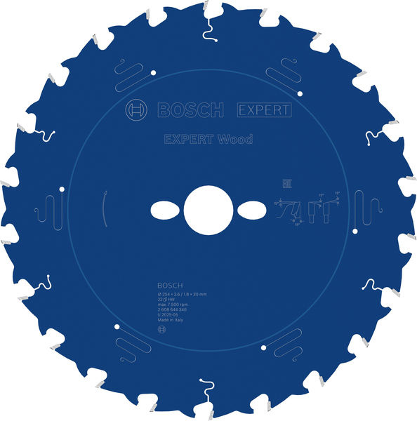 Pilový kotouč EXPERT Wood, 254 × 2,6/1,8 × 30 mm, T22