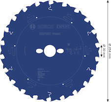 Pilový kotouč EXPERT Wood, 254 × 2,6/1,8 × 30 mm, T22