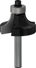 Zaoblovací fréza PRO, R 9,5, stopka 6 mm