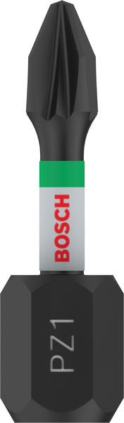 Bit PRO Pozidriv Impact, PZ1, 25 mm, 2 ks