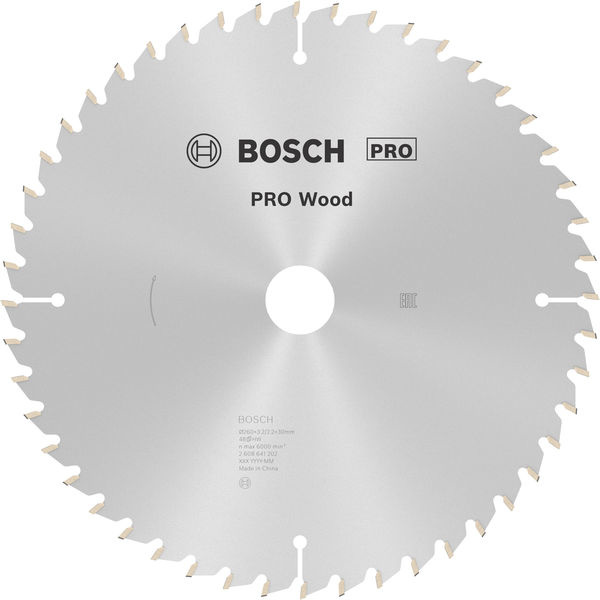 Pilový kotouč PRO Wood pro okružní pilu, 260 × 3,2 × 30 mm, T48