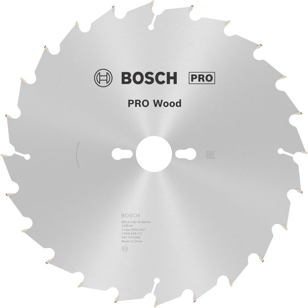 Pilový kotouč PRO Wood pro okružní pilu, 254 × 2,8 × 30 mm, T24