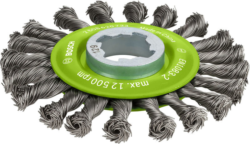 Drátěný kartáč PRO Stainless Steel heavy, X-Lock, 115 × 0,5 mm