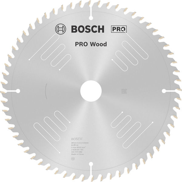Pilový kotouč PRO Wood pro okružní pilu, 254 × 3,2 × 30 mm, T60