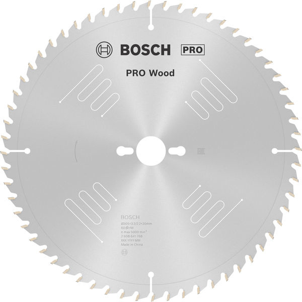 Pilový kotouč PRO Wood pro okružní pilu, 305 × 3,2 × 30 mm, T60