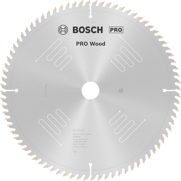 Pilový kotouč PRO Wood pro okružní pilu, 305 × 3,2 × 30 mm, T80
